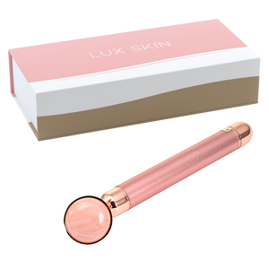 LUX SKIN® Rose Quartz Sonic Face Wand